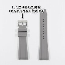 BLANCPAIN×Swatch　ブランパン×スウォッチ　対応ラバーベルト(B05B)_画像5