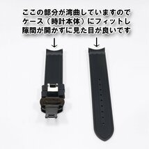 Swatch×OMEGA スウォッチ×オメガ 専用ラバーベルト ブラックＤバックル付き Mercury & Moon _画像4