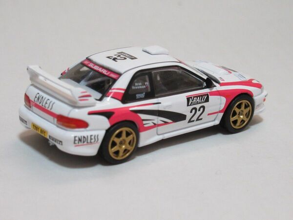 未開封MGT00564-LスバルインプレッサWRC98ラリー・ツールド・コルス1999#22 1/64 TSM 