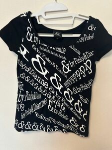 by pinky&dianne ロゴTシャツ カットソー 半袖Tシャツ