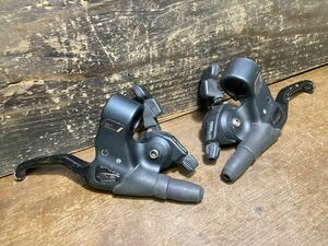 OLD MTB【 SHIMANO DEORE XT ST-M092 】 シマノ デオーレ ブレーキレバー & シフター 実働品 中古品 検) 80‘s 90‘s 当時物 Vintage