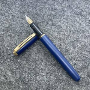 PE1325□SHEAFFER’S シェーファーズ 万年筆 ペン先 F マットネイビー USA製 シェーファー 筆記未確認