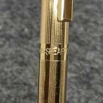 PE1366□SHEAFFER シェーファー ツイスト式 シャープペンシル GOLD ERECTRO PLATED ゴールド 筆記確認済み_画像6