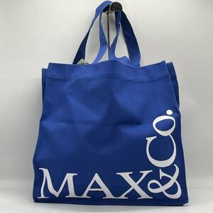 ★BN2614■MAX&Co./マックス&コー　エコバッグ ブルー