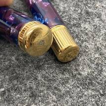 PE1359□WATERMAN ウォーターマン 万年筆 lady agathe レディ アガサ ペン先 18K 750 F 専用ケース付き 筆記未確認_画像4