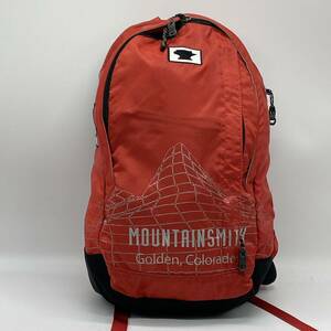 ⑧BN2703●良好 MOUNTAINSMITH マウンテンスミス GOLDEN D15 リュックサック バックパック オレンジ