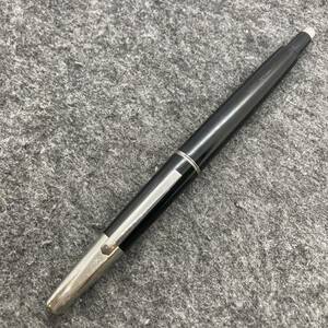 PE1443□PILOT パイロット 万年筆 キャップレス CAPLESS ペン先 14k 初期モデル ブラック×シルバー 筆記未確認 レトロ