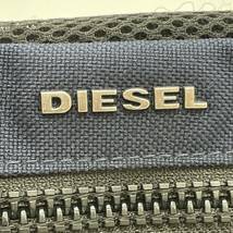 ★BN2709●良好 DIESEL ディーゼル ウエストバッグ メンズ ボディバッグ ウエストポーチ ネイビー_画像3