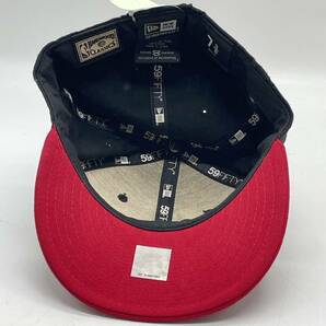 KO1655□NEW ERA ニューエラ 帽子キャップ 59FIFTY×NBA シカゴ ブルズ Chicago Bulls 7 3/8 58.7㎝の画像9