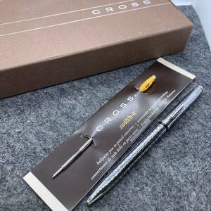 PE1622□CROSS クロス ツイスト式 ボールペン シャープペンシル アドバンテージ モザイククローム 箱付き 筆記確認済み