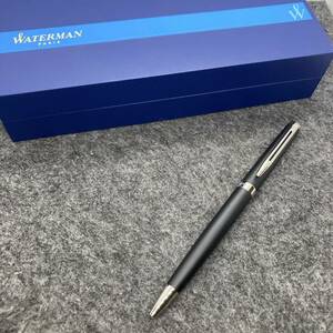 PE1615□WATERMAN ウォーターマン ツイスト式 ボールペン メトロポリタン マットブラック 筆記確認未 箱付き