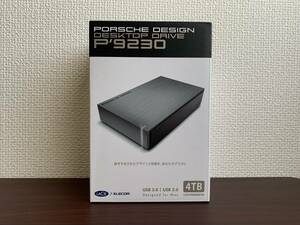 【美品】ELECOM 3.5インチ外付ハードディスク“LaCie Desktop Porsche USB3.0” 4TB LCH-PSD040U3A 外付HDD