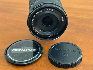 【新品/未使用品】小型軽量！ オリンパス OLYMPUS M.ZUIKO DIGITAL ED 40-150mm F4.0-5.6 R :ブラック#52146