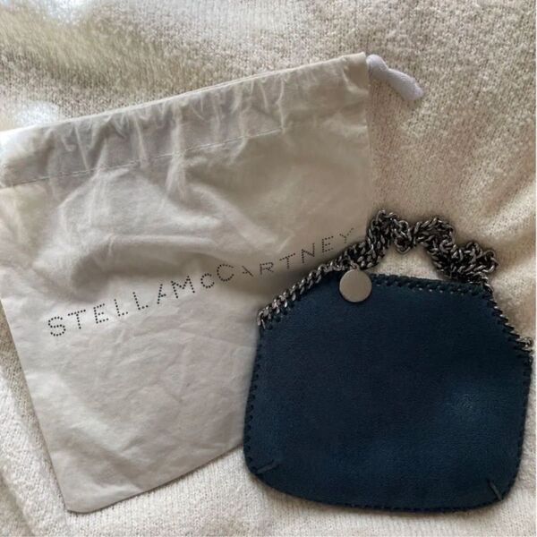 ステラマッカートニー　ファラベア　ミニ　2WAY バック　ダークグリーン STELLA McCARTNEY