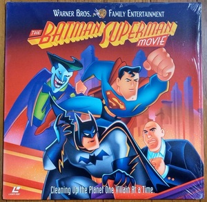 THE BATMAN/SUPERMAN MOVIE　レーザーディスク　LD　輸入盤