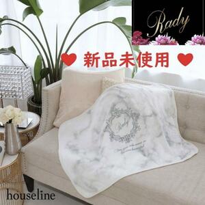 [ new goods unused ] Rady blanket marble pattern lap blanket baby blanket birthday present celebration of a birth 