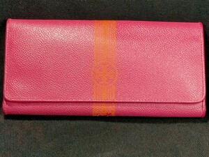 TORY BURCH トリーバーチ　長財布　パープル　紫色系　長さ21cm　/