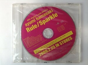 TF669 未開封 浜崎あゆみ / Rule Sparkle プロモ盤 【CD】 105