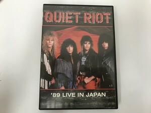 TB440 QUITE RIOT '89 LIVE IN JAPAN 【DVD】 120