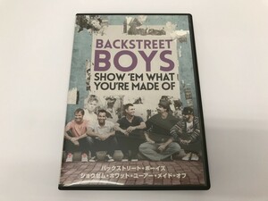 TC315 BACKSTREET BOYS / SHOW 'EM WHAT YOU'RE MADE OF 【DVD】 529