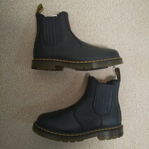 Dr.Martens 2976 BLACK WINTERGRIP 27829001 BLIZZARD WP UK9 ドクターマーチン ウィンターグリップ サイドゴアブーツ チェルシーブーツ_画像3