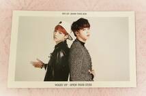 30 BTS 1st JAPAN TOUR 2015 WAKE UP OPEN YOUR EYES JIN SUGA 公式 フォトカード ジン ユンギ フォト ポストカード トレカ_画像1