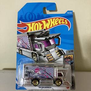 【未開封】ホットウィール Hot Wheels RAIJIN EXPRESS 初期 FIRST EDITION ライジン エクスプレス デコトラ アートトラック 