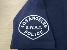 LAPD SWAT Tシャツ ネイビー XLサイズ サバゲー コスプレ 戦闘服 BDU_画像3