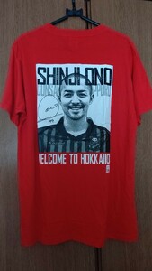 小野伸二 北海道コンサドーレ札幌 加入時 Tシャツ L 未着用品 激レア品 チケットぴあ 引退 浦和レッズ