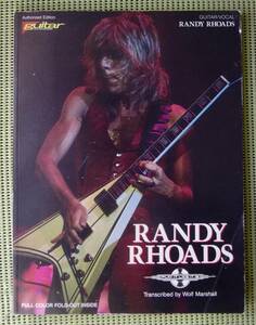 ランディ・ローズ　TAB譜付ギタースコア 8曲　RANDY RHOADS /オジー・オズボーン