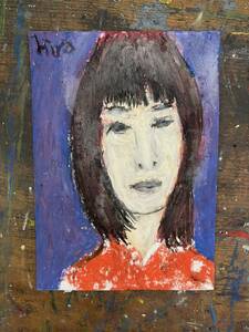 Art hand Auction Artist Hiro C LOVE STREET NEW YEAR, Artwork, Painting, Pastel drawing, Crayon drawing