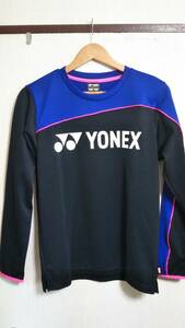 174★新品/送料無料■YONEX / ユニライトトレーナー■Mサイズ■ブラック×ブルー系