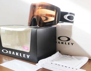 正規品★新品未使用★送料無料★OAKLEY オークリー Fall Line M フォールライン 透過率39％ ゴーグル Matte Black ｗ/Prizm Persimmom GBL