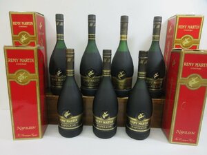 7本セット レミーマルタン ナポレオン 700ml REMY MARTIN NAPOLEON コニャックブランデー 未開栓 古酒 箱×4 1円スタート/1-11-6