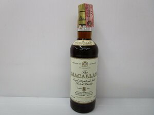 マッカラン 8年 シェリーウッド 750ml 43% MACALLAN SHERRY WOOD シングルモルト ハイランド 古酒 未開栓/C20188