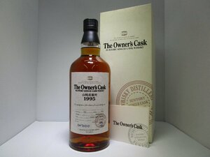 サントリー 山崎蒸溜所 オーナーズカスク 1995-2007 シェリーバット 700ml 61% SUNTORY The Owner's Cask 国産 未開栓古酒 箱・冊子/C19917