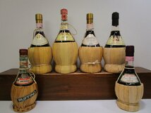 6本セット キャンティ 500-1000ml 12% CHIANTI イタリア ワイン 未開栓 古酒 1円スタート/1-26-10_画像1