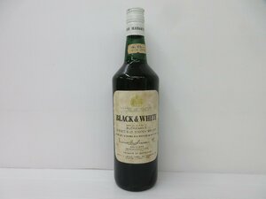 ブラック アンド ホワイト ブキャナンズチョイス スコッチ ウイスキー特級 BLACK & WHITE 760ml 43% 従価表記 古酒 未開栓/B34851