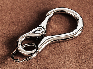  серебряный kalabina брелок для ключа (L размер кольцо 1 шт ) кольцо для ключей ремень крюк цепочка для ключей na ska n ключ крюк 2 -слойный can мужской 