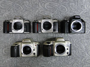 ◆ ジャンク品、まとめて5点 ◆ ニコン Nikon F50、 F60、u、u2