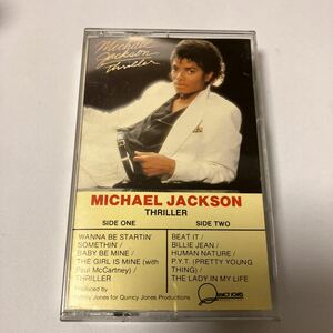 【カナダ盤洋楽カセットテープ】マイケル・ジャクソン／スリラー／QET38112／カセットテープ、 CD多数出品中