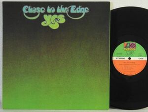 ◆YES【CLOSE TO THE EGE（危機）】フランス仏国オリジナル盤LP◆ATLANTIC 50012 全面テクスチャー模様