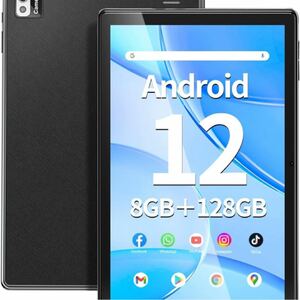 Android 12 タブレット 10.1インチ WiFiモデル】SGIN タブレット、8GB RAM+128GB ROM+256GB 拡張、8コア CPU