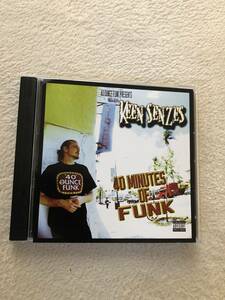 KEEN SENZES【送料無料】40 minutes of funk.全曲、throwback zack プロデュース(zapp.roger .dj AK.dogg master)