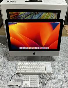 Apple iMac A1418 3.4GHzクアッドコアIntel Core i5 Retina 4K 21.5インチ 8GB 1TB 2017 中古品 おまけ付き