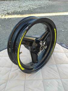 NSR50 NSR80 リアホイール 12インチ レースで使用 3本スポーク NSF100 モンキー KSR APE100 レーサー