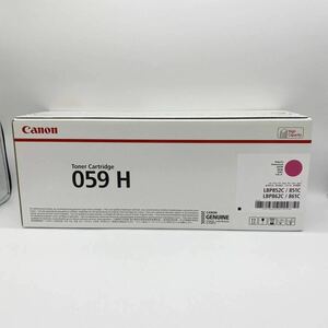 【未開封品】 キャノン Canon 純正プリンタ トナーカートリッジ 大容量 CRG-059HMAG マゼンタ