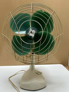  Toshiba TOSHIBA electric fan fan retro A.C. ELECTRIC FAN TYPE LJ [ scratch dirt equipped / present condition exhibition ]