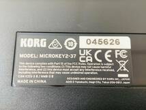 美品■KORG コルグ MIDIキーボード USB接続 microKEY2-37 マイクロキー2 37鍵盤_画像8