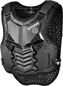 未使用■コミネ(正規品) スプリームボディプロテクター バイク用 胸部 ブラック Mサイズ SK-688